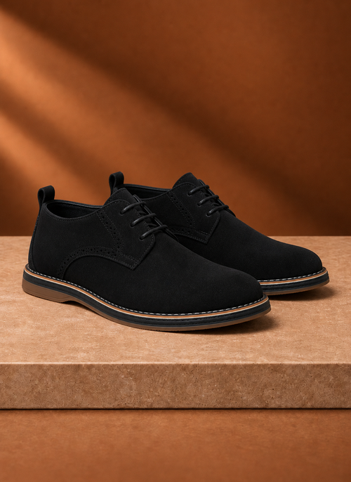 Classic Lace Up Derby Dress Shoes