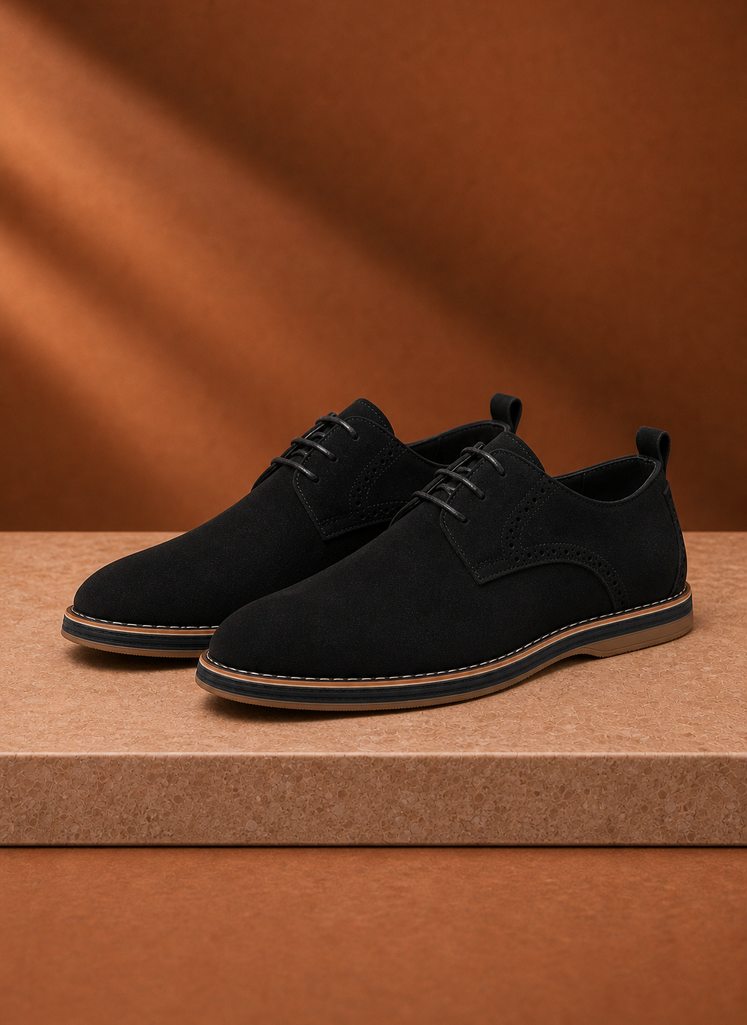 Classic Lace Up Derby Dress Shoes