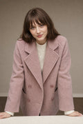 Double Breasted Tailored Midi Coat