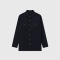 Relaxed Fit Cotton Corduroy Western Shirt