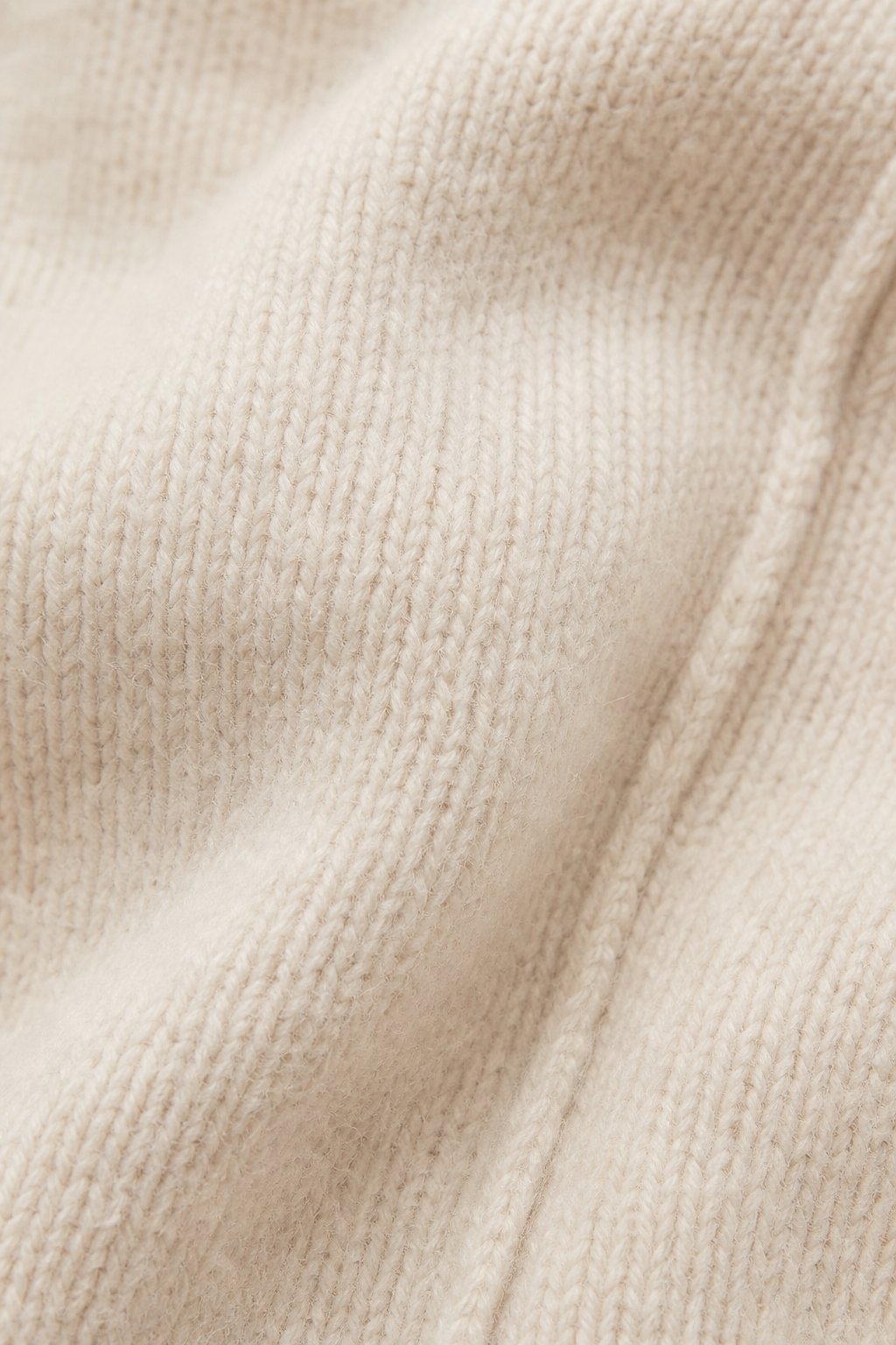 Relaxed Fit Knit Turtleneck Sweater with Front Split Hem
