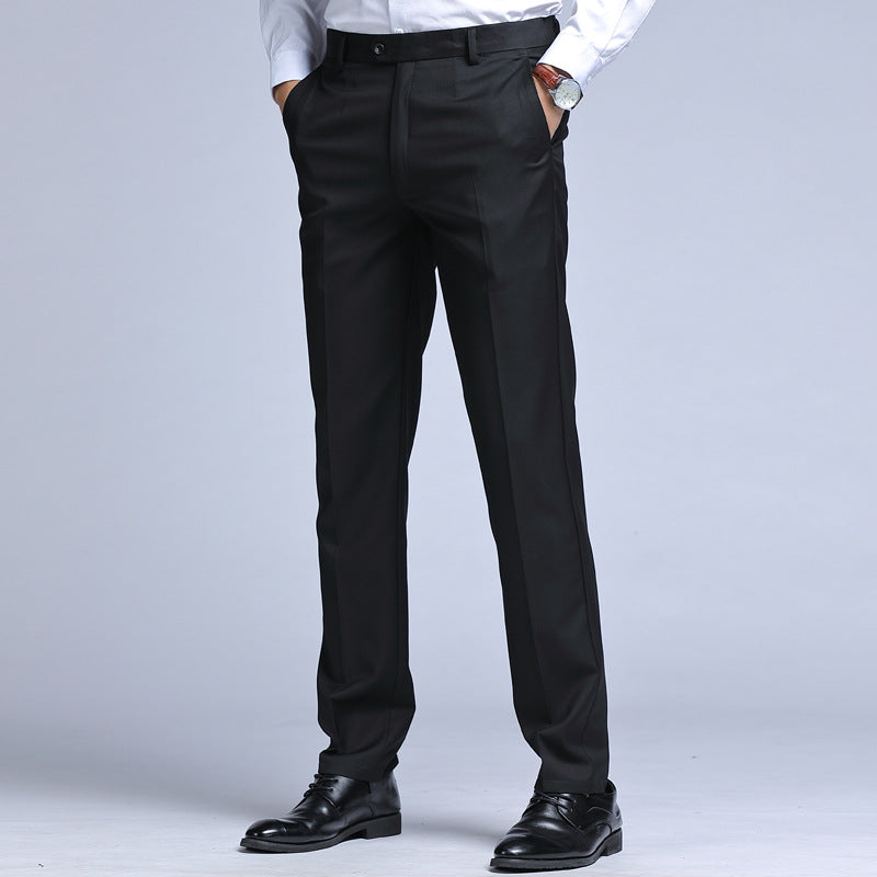 Slim Fit Wool Blend Dress Pants